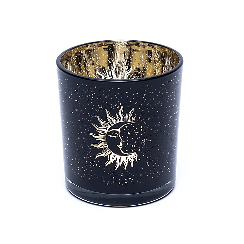 Moon & Sun tea light holder